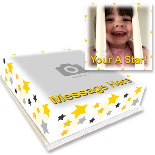 star cake with your photo