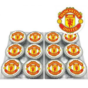 manchester united cupcakes