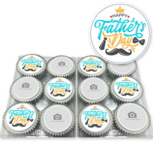 Father's Day Photo Cupcakes by EatYourPhoto