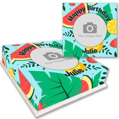 Summer Themed Birthday Party Photo Cake Online
