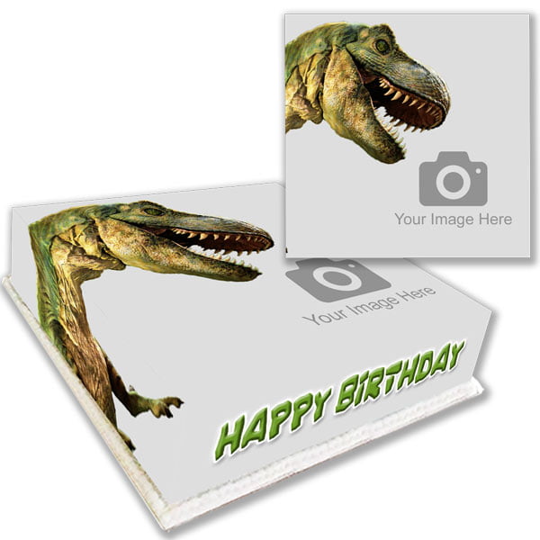 Personalised T-Rex Birthday Cake