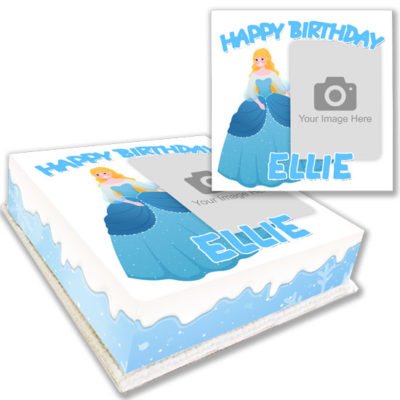 Elsa Princess Birthday Cake