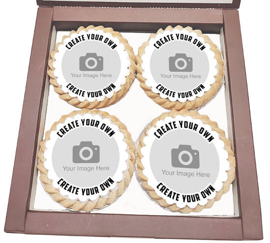 Custom Printed Mince Pies with your own photo
