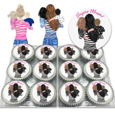 Create your own super mum cupcakes