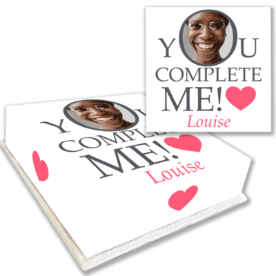 You Complete Me Anniversary Love Cake