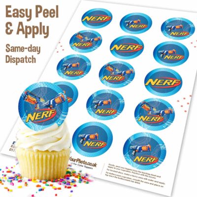 Neft Cupcake Toppers