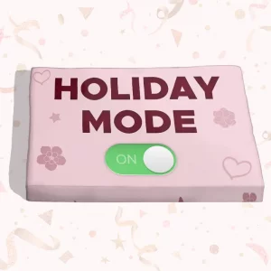 Holiday Mode Mini Cake